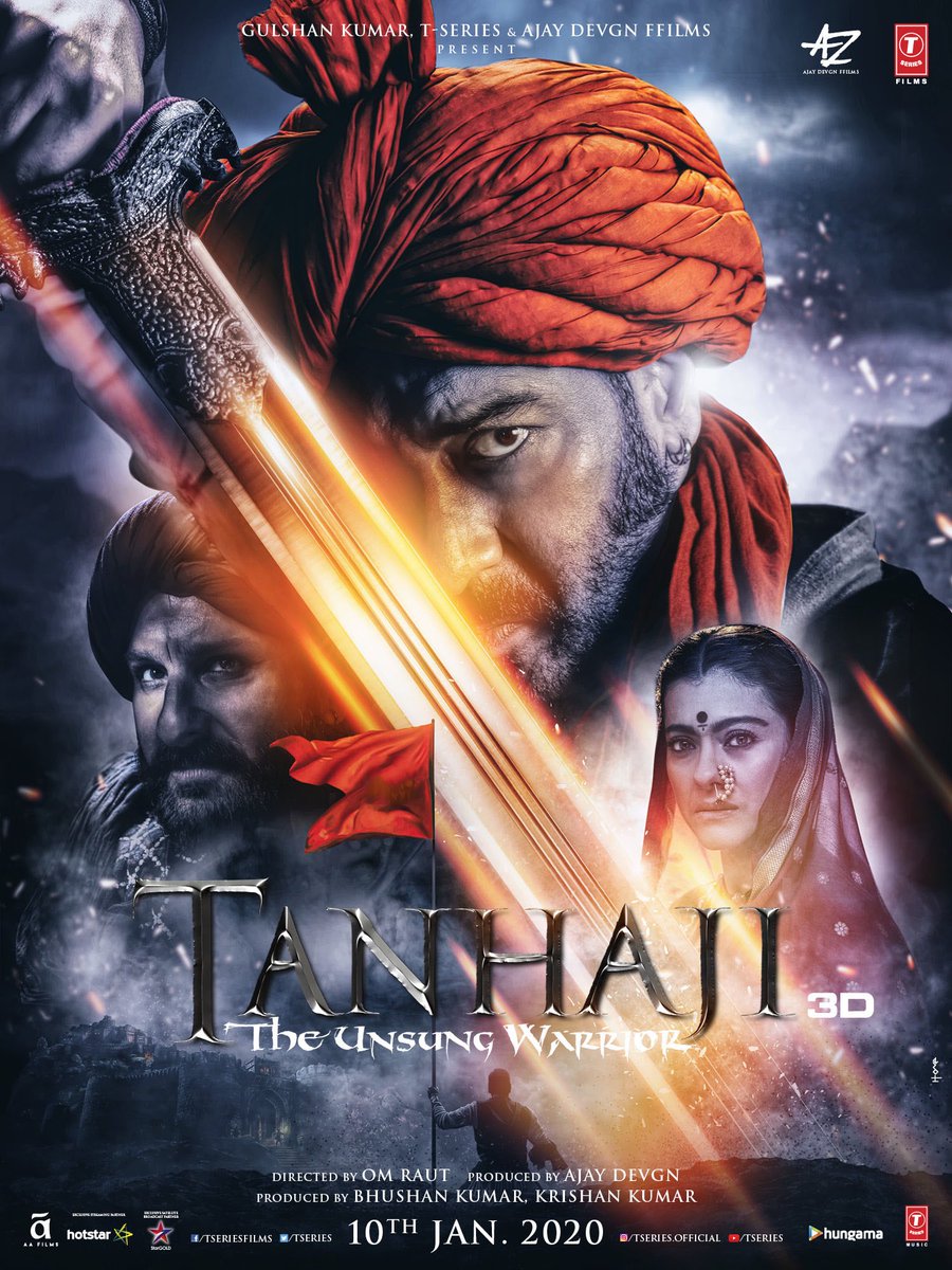Tanhaji ( Poster Art and Logo Treatment )