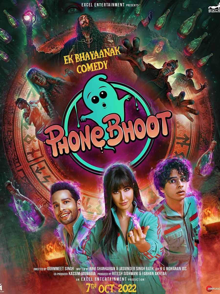 Phone Bhoot ( Poster Art)